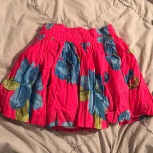 Summery floral skirt